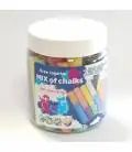 GENIO KIDS SPALVOTOS PIEŠIMO KREIDELĖS DVISPALVĖS 21 VNT. 3m+