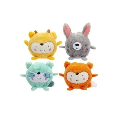 PLUŠA ROTAĻLIETA MEŽA DZĪVNIEKI 10 CM, SMARŽOJOŠS. 