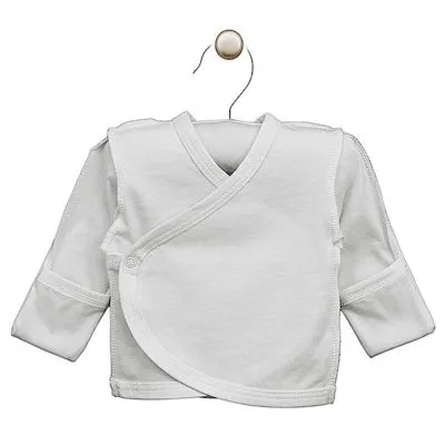 LORITA siaustinukas išvirkščiomis siūlėmis, medvilnė, baltas, art. 147, 56 cm.