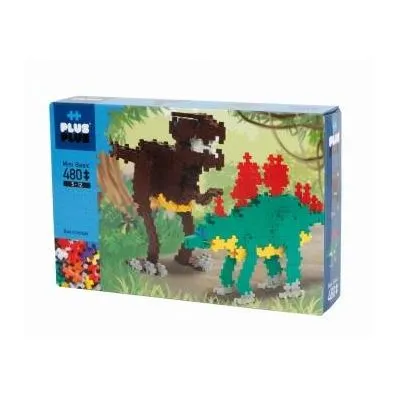 Plus Plus konstruktorius, Dinozaurai, Mini bazinės 480, 3741