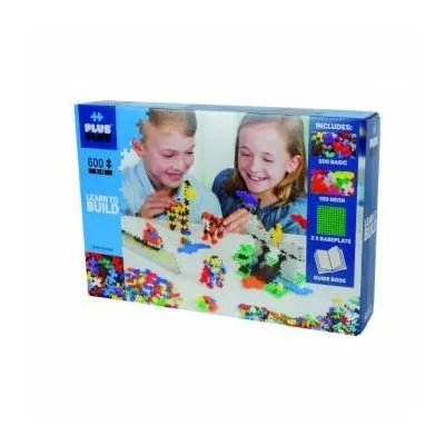 Plus Plus PAMATKURSS, pamata-neona krāsas, 5M+, 5008