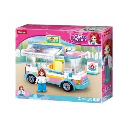 Sluban konstruktorius, Kraujo davimo autobusiukas, 195 det.