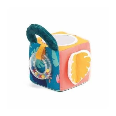 LUDI auduma aktivitāšu kubs, lapiņas, L30088