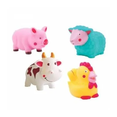 LUDI peldēšanās rotaļlietu komplekts, Saimniecības dzīvnieki, 4