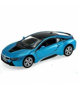 KiNSMART automobilis, BMW i8, mėlynas