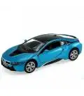 KiNSMART automašīna, BMW i8, zila