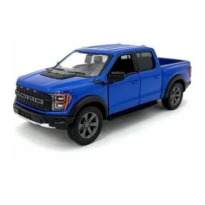 KiNSMART automobilis, 2022 Ford F-150 Raptor, mėlynas