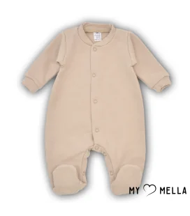 Šliaužtinukas pašiltintos medvilnės 56,62 cm. Smėlinė