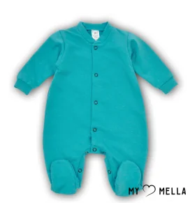 Šliaužtinukas pašiltintos medvilnės 56,62 cm. Žalia