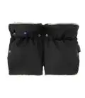 Vilnos pirštinės-mova vežimėliui, Womar Zaffiro Premium, Melange Black