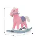 Milly Mally minkštas supamas arkliukas Latek, Pink, 18+
