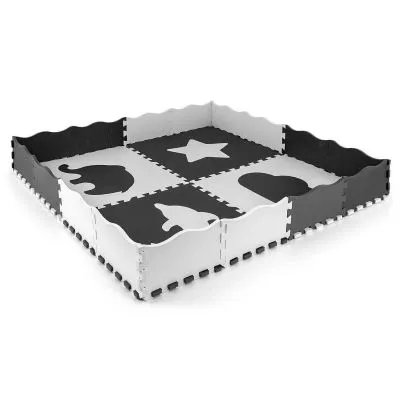 Milly Mally dėlionė/sustatomas kilimėlis Jolly 2x2 - Grey - Lavinamieji kilimėliai