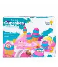 Genio kids rinkinys išmanusis smėlis keksiukai 1 kg.