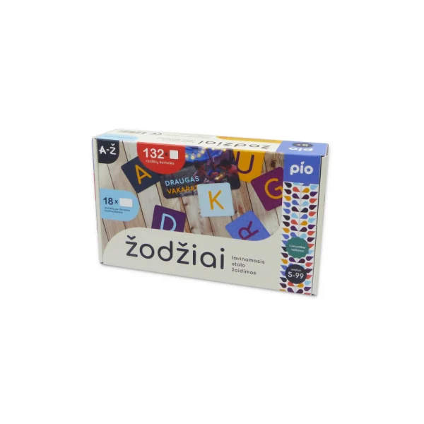 Izglītojoša galda spēle VĀRDI, 5G+, PN60136