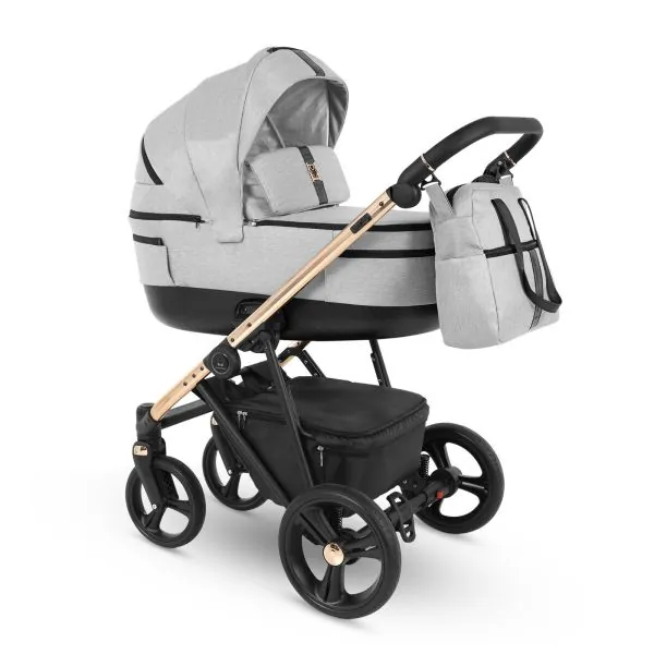 2in1 Universālie ratiņi Camarelo Belagio, BG-01