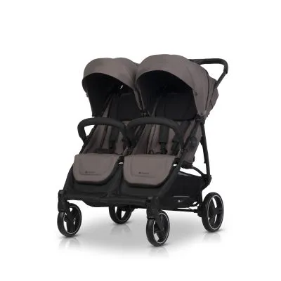 Vežimėlis dvynukams Euro-cart Doblo, Taupe - Sportiniai vežimėliai dvynukams