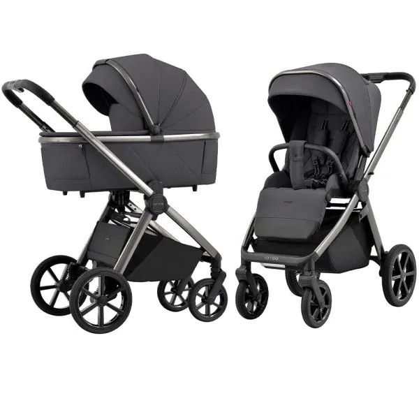 2in1 ratiņi Carrello Omega, Excellent grey