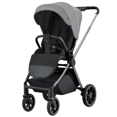 Divpusējs sporta ratiņi Carrello Ultra, Silk grey