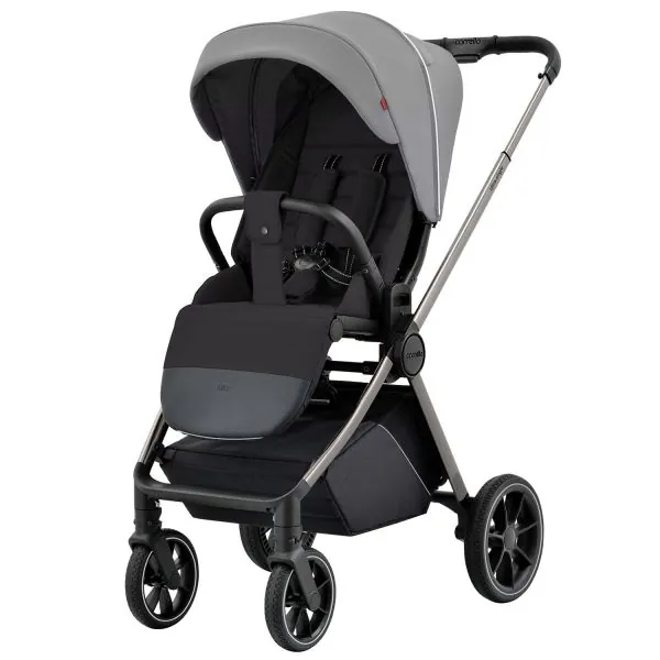 Divpusējie sporta ratiņi Carrello Ultra, Silk grey