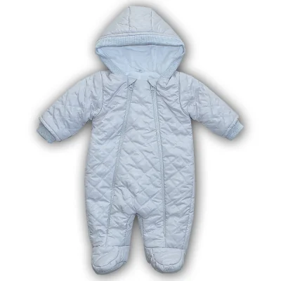 Pašiltintas kombinezonas kūdikiams, Pilkas, 62 cm. - Kombinezonai