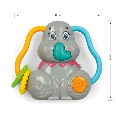 Milly Mally Musical rattle - Musical elephant - 0889 - Pagrindinis