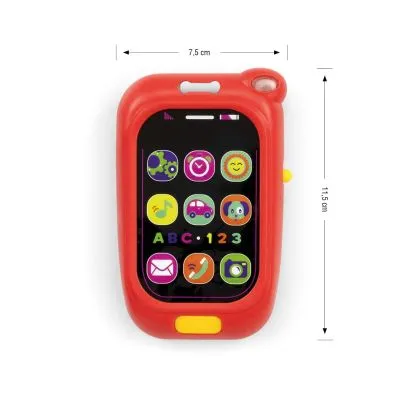 Milly Mally Music toy - First phone - 0880 RED - Pagrindinis