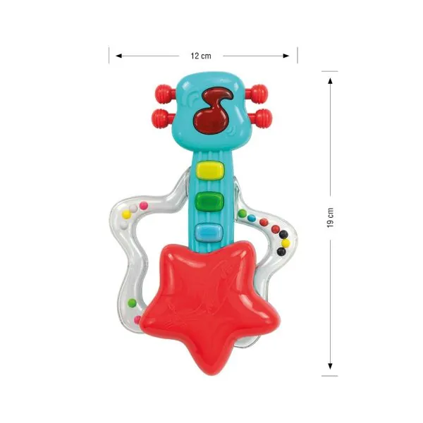 Milly Mally muzikālā ģitāra - Rock star - 0699 OCEAN