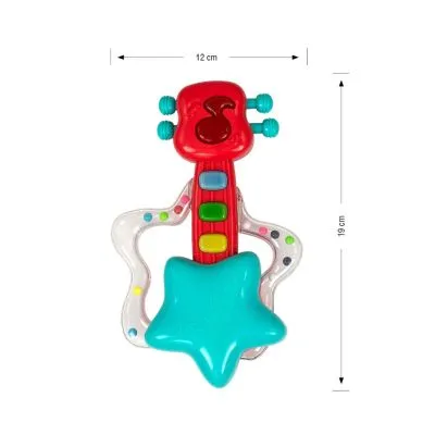 Milly Mally Musical rattle - Rock star - 0699 RED - Pagrindinis
