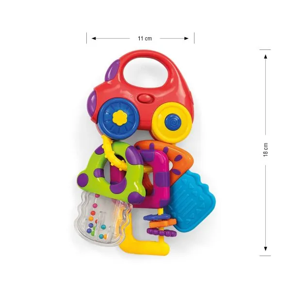 Milly Mally muzikiniai automobilio raktai 0696