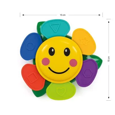 Milly Mally Bath toy - Stacking flower - 0695 - Pagrindinis