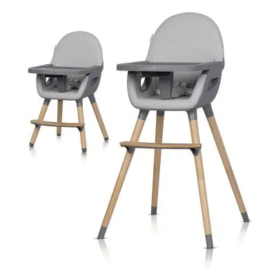 Maitinimo kėdutė Colibro Scandi, Dove - Maitinimo kėdutės