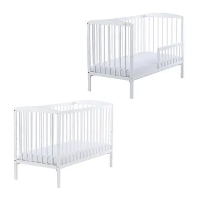 Lovytė ar noņemamu sānu Drewex Bianco Delux, balta