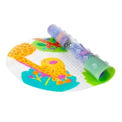 Akuku neslystantis vonios kilimėlis, 69x39 cm. 