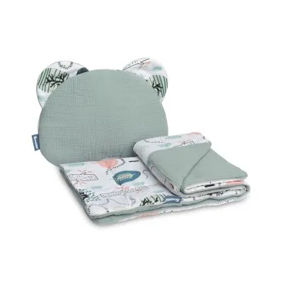 Sensillo 2 dalių vežimėlio patalynės komplektas, Ežiukas