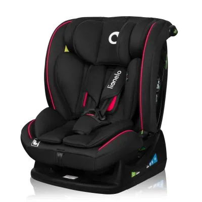 Automobilinė kėdutė Lionelo Aart I-size 0-36 kg., Black carbon
