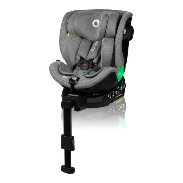 Lionelo Harmony I-size 0-36 kg, Grey concrete Bamboo