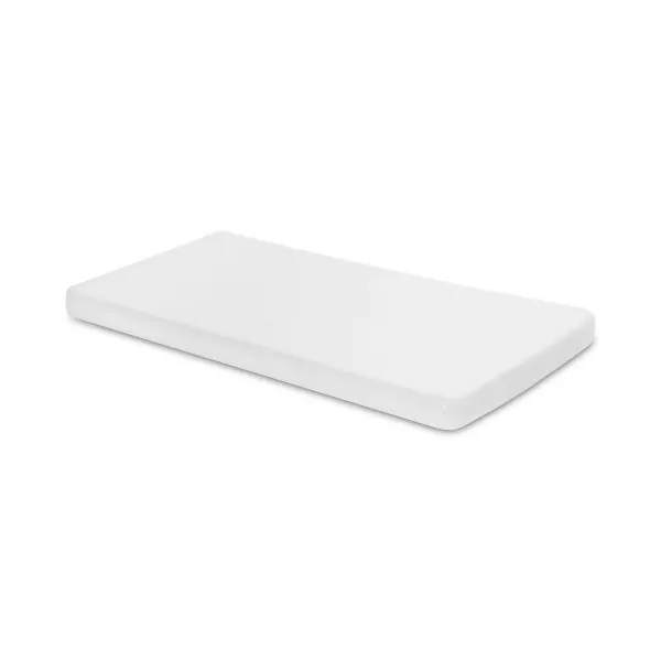 Sensillo bambusa palags ar gumiju 120x60 cm. Balts