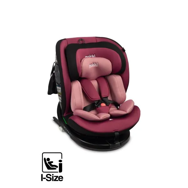 Autokėdutė Caretero Mokki I-size 0-36 kg. 360., Dirty Pink