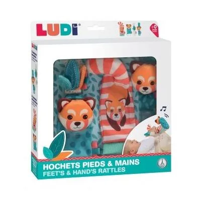 LUDI pėdų ir rankų barškučių rinkinys, L30102