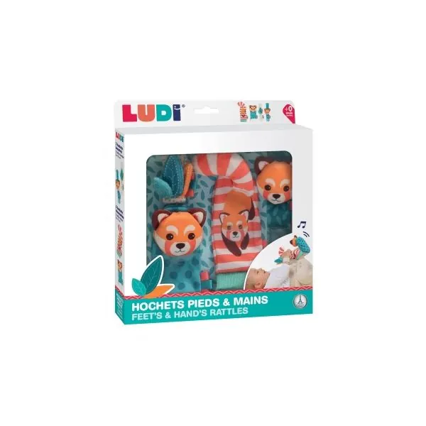 LUDI kāju un roku grabuļu komplekts, L30102