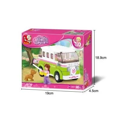 Sluban konstruktorius, Turistų autobusiukas, 158 det., B0523