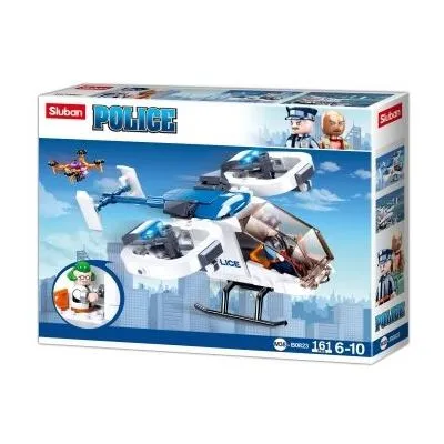 Sluban konstruktorius, Policijos sraigtasparnis, 161 det., B0823