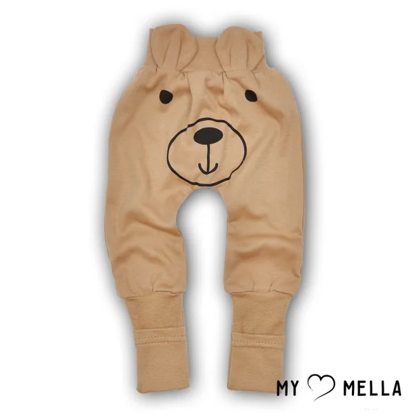 Augošās bikses zīdaiņiem "Mono", kakao krāsas, 56-62, 62-68 cm.