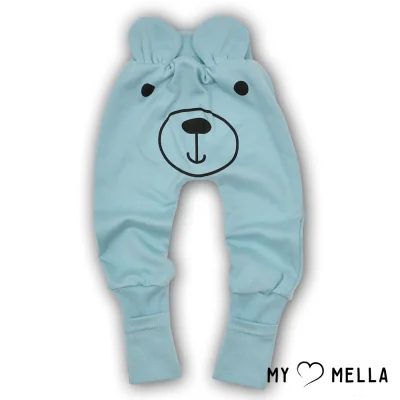 Augošas bikses zīdaiņiem "Mono", gaiši zilas, 56-62, 62-68 cm.