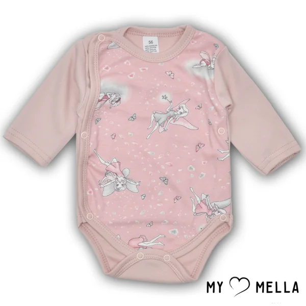 Sasienams bodijs "Fejas", rozā, 56, 62 cm.