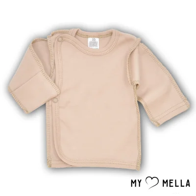 Siaustinukas išvirkščiomis siūlėmis, balinta kakava, 56 cm.