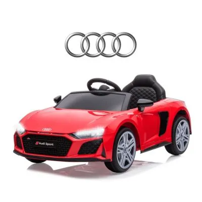 Milly Mally elektromobilis Audi R8 Spyder, Raudonas