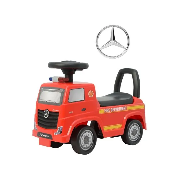 Milly Mally stumjamā mašīna Mercedes-Benz Actros Fire Truck, sarkana
