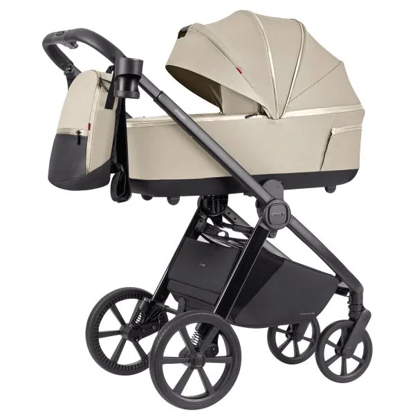 2in1 vežimėlis Carrello Omega Plus, Solar beige