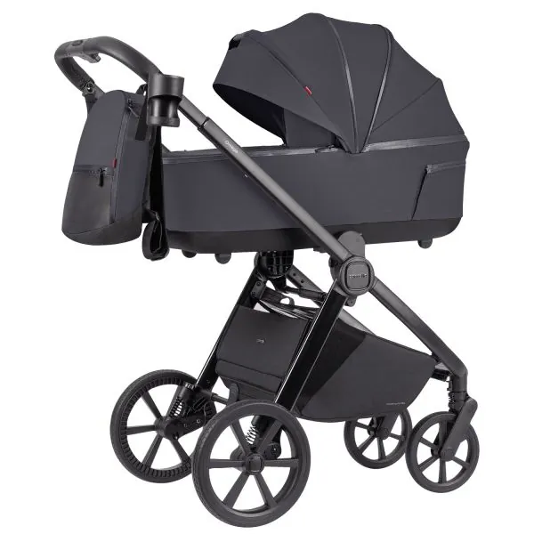 2in1 ratiņi Carrello Omega Plus, Meteor pelēks